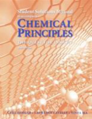 Chemical Principles Student Solutions Manual 1464107076 Book Cover