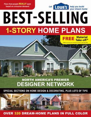 Best-Selling 1-Story Home Plans 1580114814 Book Cover