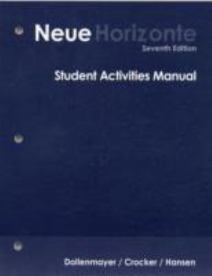 Student Activities Manual for Dollenmayer’s Neu... 0618953906 Book Cover