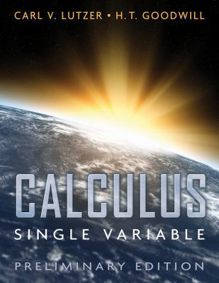 Calculus: Single Variable 0470179309 Book Cover