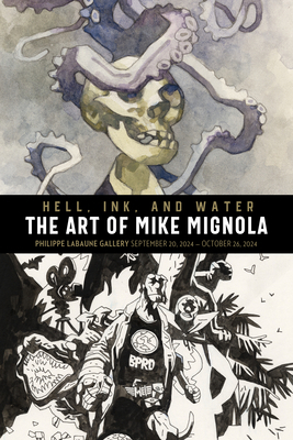 Hell, Ink & Water: The Art of Mike Mignola B0CYP6935R Book Cover