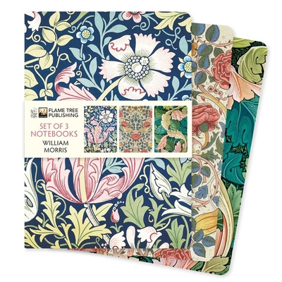 William Morris Set of 3 Standard Notebooks 1835625134 Book Cover