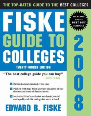 Fiske Guide to Colleges, 2008 1402208367 Book Cover