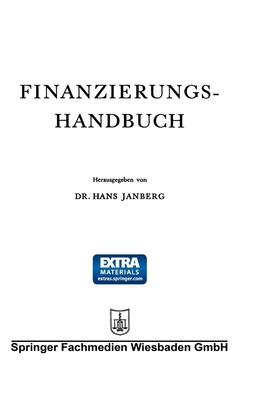 Finanzierungs-Handbuch [German] 3663126285 Book Cover