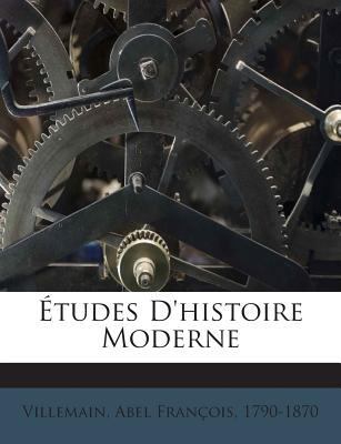 ?tudes D'histoire Moderne [French] 1245935933 Book Cover