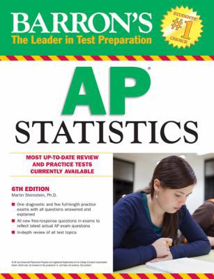 Barron's AP Statistics 0764147021 Book Cover