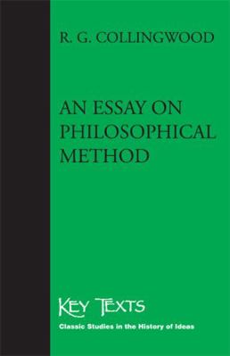 An Essay on Philosophical Method 158731228X Book Cover