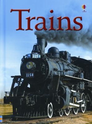 Trains (Usborne Beginner's) 0794531121 Book Cover