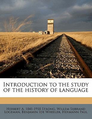 Introduction to the Study of the History of Lan... 1177298244 Book Cover