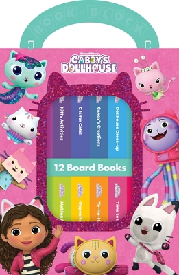 DreamWorks Gabby's Dollhouse 12 Board Books B0CTVY6HVC Book Cover