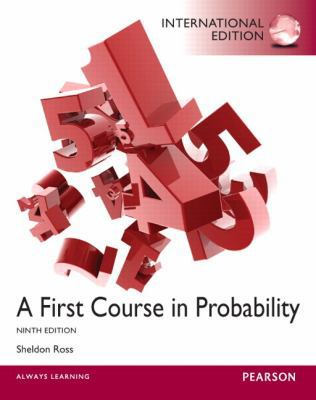 A First Course in Probability 0321866819 Book Cover