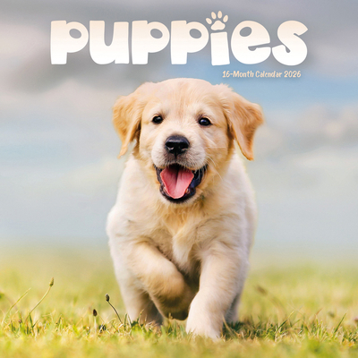 2026 Puppies Mini Wall Calendar 1529897955 Book Cover