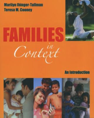 Families in Context: An Introduction 0195330250 Book Cover