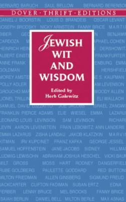 Jewish Wit and Wisdom 0486419304 Book Cover