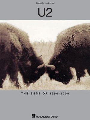 U2 - The Best of 1990-2000: P/V/G 0634086383 Book Cover