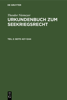 Seite 427-1244 [German] 3112391071 Book Cover