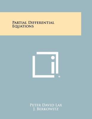 Partial Differential Equations 1258326809 Book Cover