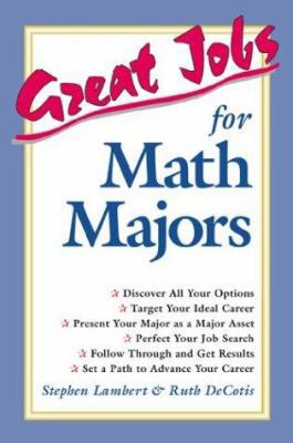 Great Jobs for Math Majors 0844264229 Book Cover