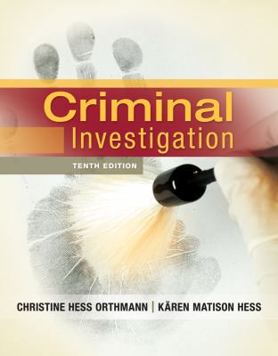 Criminal Investigation 1133018920 Book Cover