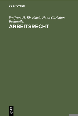 Arbeitsrecht [German] 3486226789 Book Cover