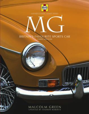 MG: Britain's Favourite Sports Car 0857331078 Book Cover