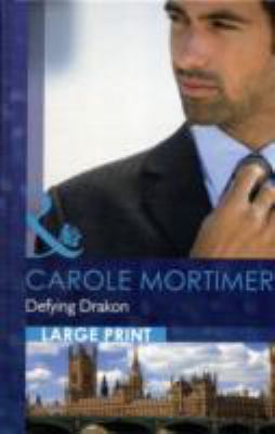 Defying Drakon [Large Print] 0263226077 Book Cover