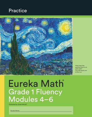 Eureka Math Gr. 1 Fluency Mod. 4-6 1640546219 Book Cover