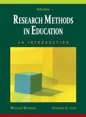 Research Methods in Education: An Introduction ... 0205581927 Book Cover