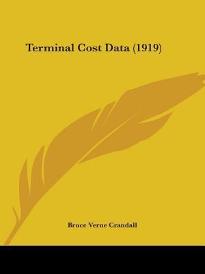 Terminal Cost Data (1919) 054883282X Book Cover