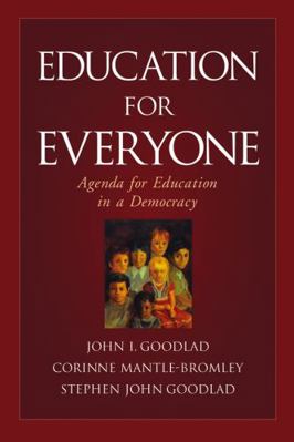 Education for Everyone: Agenda for Education in... 078797224X Book Cover