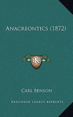 Anacreontics (1872) 1168888085 Book Cover