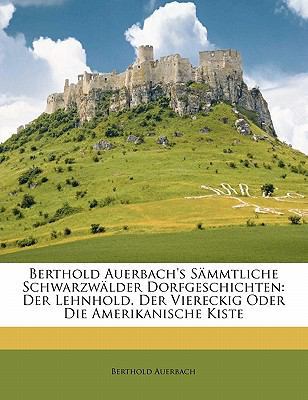 Berthold Auerbach's Sammtliche Schwarzwalder Do... [German] 1147491119 Book Cover