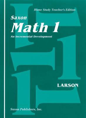 Saxon Math 1 Home Study Teachers Manual First E... 1565770145 Book Cover