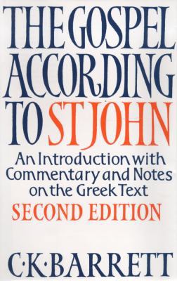 The Gospel According to St.John 0281036101 Book Cover
