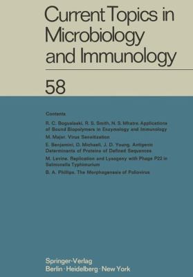Current Topics in Microbiology and Immunology: ... 3642653596 Book Cover