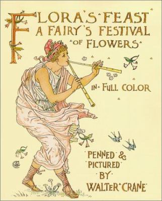 Flora's Feast: A Fairy's Festival in Flowers in... 0486418588 Book Cover