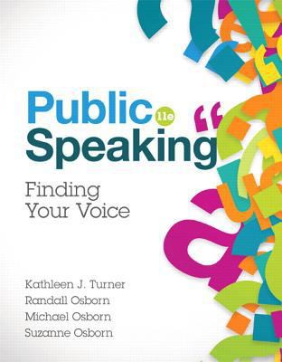 Public Speaking 0134380924 Book Cover