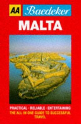 AA Baedeker's Malta (AA Baedeker's Guides) 0749516933 Book Cover