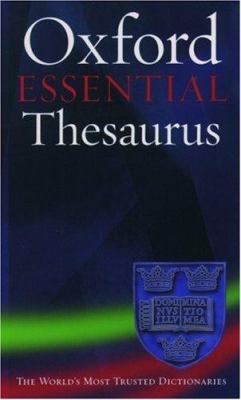 The Oxford Essential Thesaurus 0195167465 Book Cover