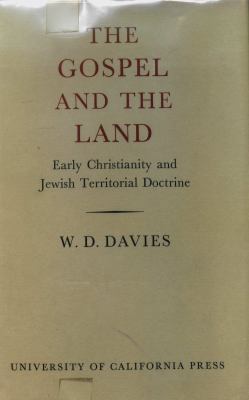 The Gospel and the land;: Early Christianity an... 0520022785 Book Cover