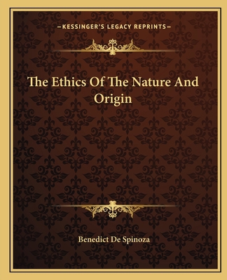 The Ethics Of The Nature And Origin 1162661828 Book Cover