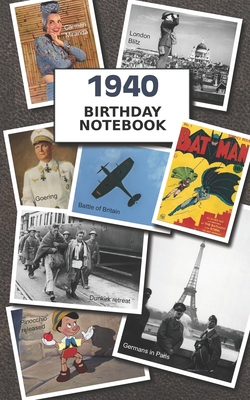 1940 Birthday Notebook: a great alternative to ... 1712058258 Book Cover
