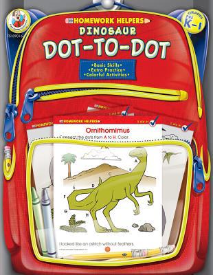 Dinosaur Dot-To-Dot, Grades Pk - 1 0768206871 Book Cover