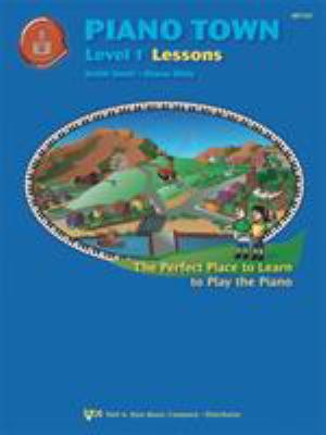 MP101 - Piano Town - Lessons Level 1 0849773253 Book Cover