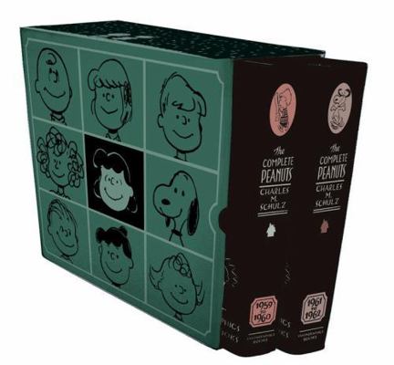 The Complete Peanuts 1959-1962: Gift Box Set - ... 1560977744 Book Cover