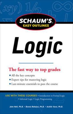 Schaum's Easy Outline of Logic 0071777539 Book Cover