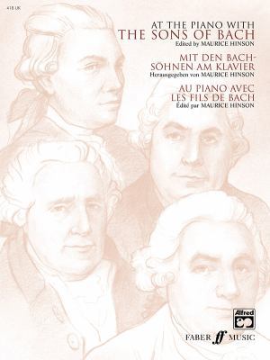 AT THE PIANO WITH THE SONS OF BACH PIANO            Book Cover