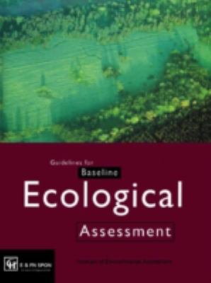 Guidelines for Baseline Ecological Assessment 0419205101 Book Cover
