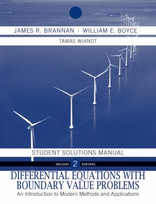 Differential Equations, Student Solutions Manua... 0470458259 Book Cover