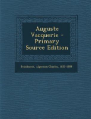 Auguste Vacquerie [French] 1294757415 Book Cover